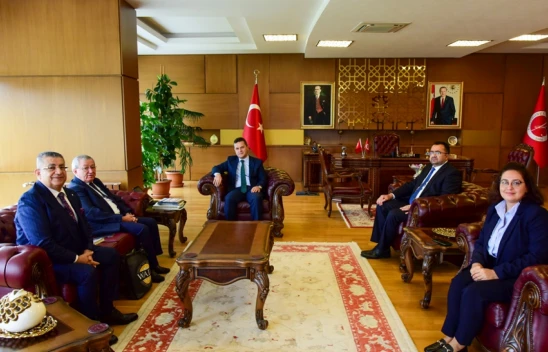 Demokrasi Akademisi Vakfı'ndan, Rektör Topal'a Ziyaret