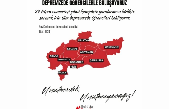 Depremzede Öğrenciler Doyasıya Eğlenecek