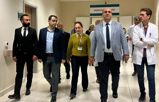 Derdiyok, KEAH'ta İncelemelerde Bulundu