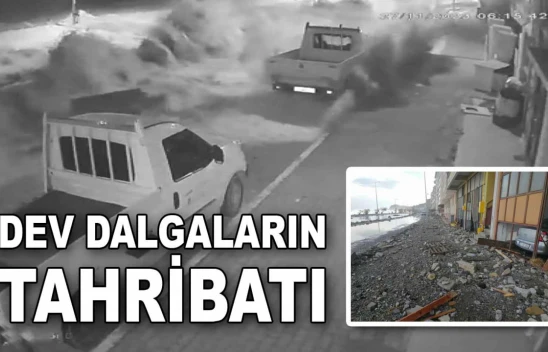 Dev Dalgalar O Sahili Savaş Alanına Çevirdi