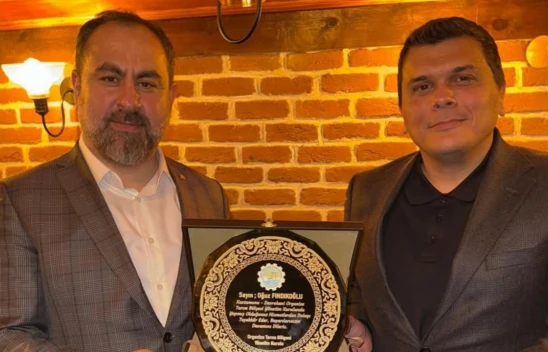 Devrekani Besi OSB Heyetinden Oğuz Findikoğlu'na Veda