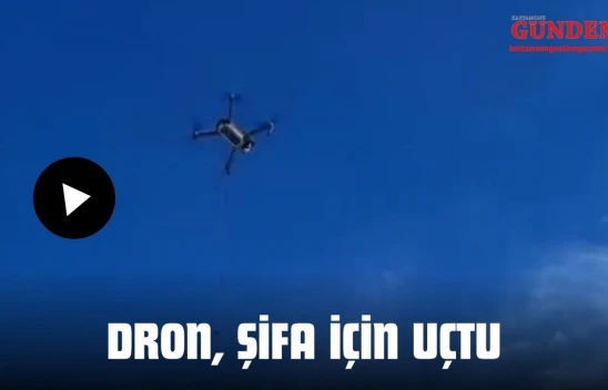Dron, Şifa İçin Uçtu