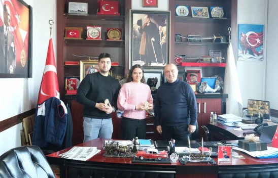 Dünya Şampiyonlarından Engin Uzuner'e Ziyaret