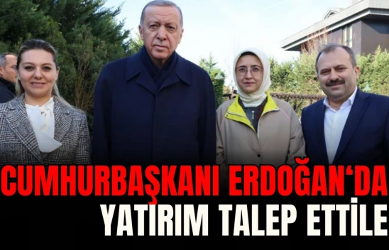 Ekmekci ve Uluay Cumhurbaşkanı Erdoğan ile Görüştü