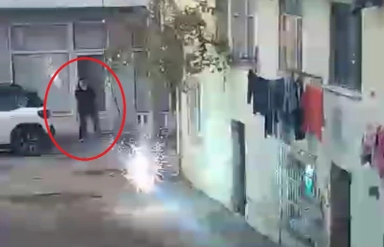 Elektrik Teli Bomba Gibi Patladı