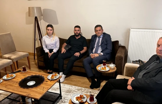 Emniyet Müdürü Ay'dan Geçmiş Olsun Ziyareti