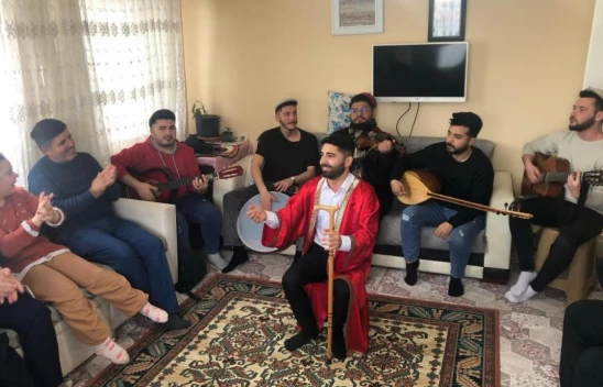 Engelli Nurcan'a Doğum Günü Sürprizi