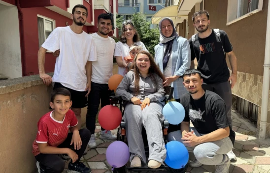 Engelli Nurcan'a 'En Özel' Bayram Hediyesi