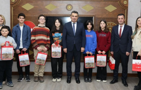 Erasmus Proje Ekibinden Hasan Gümüş'e Ziyaret