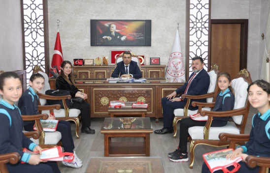 Erasmus Proje Ekibinden Hasan Gümüş'e Ziyaret