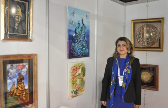 Eserlerini KASTEXPO'da Sergiledi