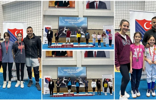 Eskrimde 4 Madalya Getirdiler