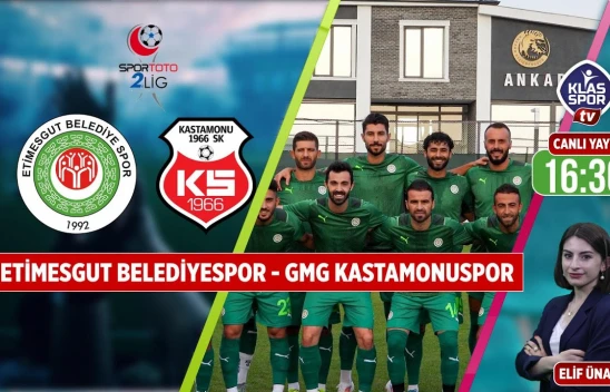 Etimesgut-GMG Kastamonuspor maçı hangi kanalda?