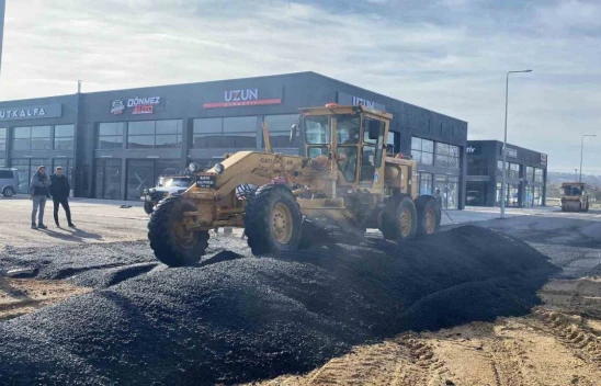 Galericiler Sitesi'ne Sıcak Asfalt