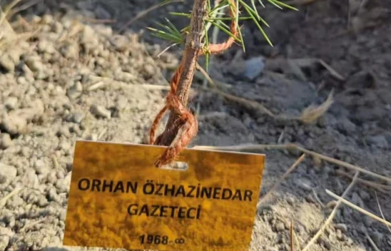 Gazeteciler Adına Fidan Diktiler