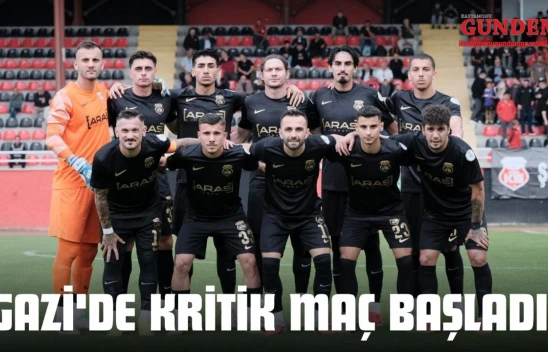 Gazi'de Kritik Maç Başladı