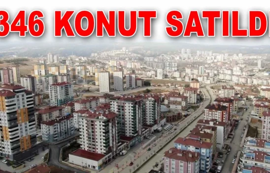 Kastamonu'da Geçtiğimiz Ay 346 Konut Satıldı