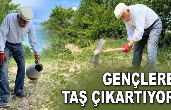 Gençlere Taş Çıkartıyor