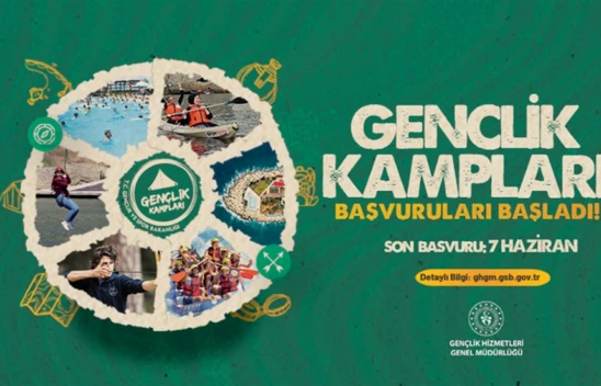 Gençlik Kampı Başvuruları Sürüyor