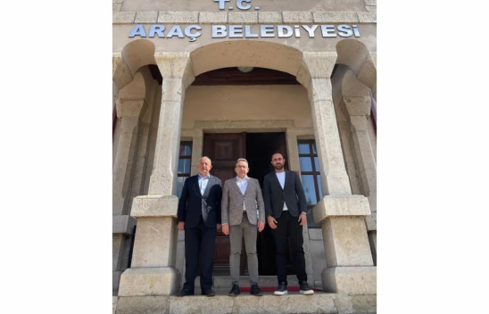 Gençlik ve Spor Müdürü Kuşcu'dan Araç Belediye Başkanı Yazkan'a Ziyaret