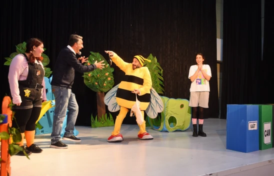 Geri Dönüşüm Tiyatrosu Büyük İlgi Gördü