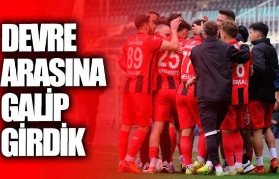 GMG Kastamonuspor, Düzce'de İlk Yarıyı Önde Kapattı