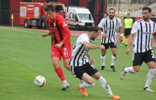 GMG Kastamonuspor'la Karaköprü Belediyespor Maçında Beraberlik