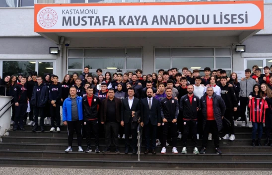 GMG Kastamonuspor, Öğrencilerle Buluşmaya Devam Ediyor