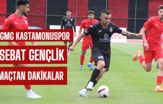 GMG Kastamonuspor-Sebat Gençlik maçtan dakikalar