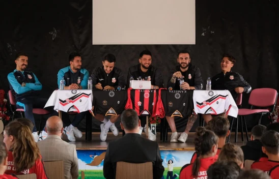 GMG Kastamonuspor, Spor Lisesi'ne konuk oldu