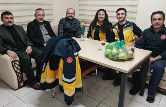 Görevi Başındaki Personele Ziyaret