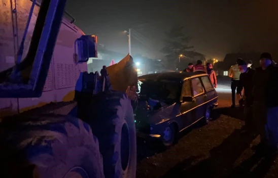 Greydere Çarpan Kişi Yaralanmadı