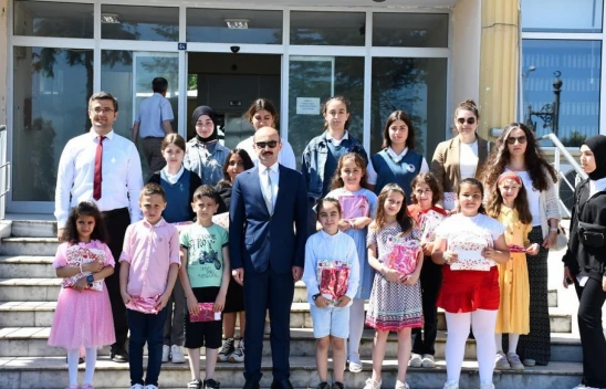 Gümüş balıklar ödüllerini aldı