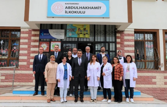 Gümüş'ten Abdulhakhamit İlkokulu'na Ziyaret