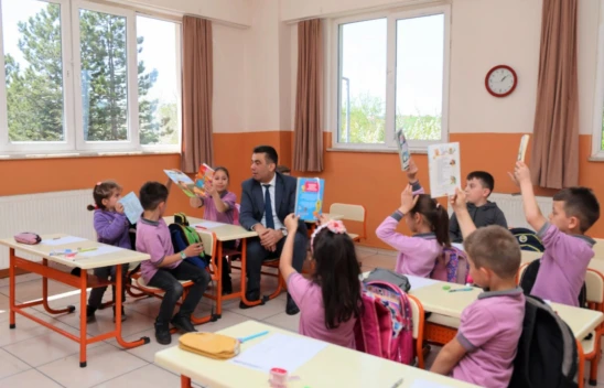 Gümüş'ten, Elyakut İlkokulu ve Ortaokulu'na Ziyaret