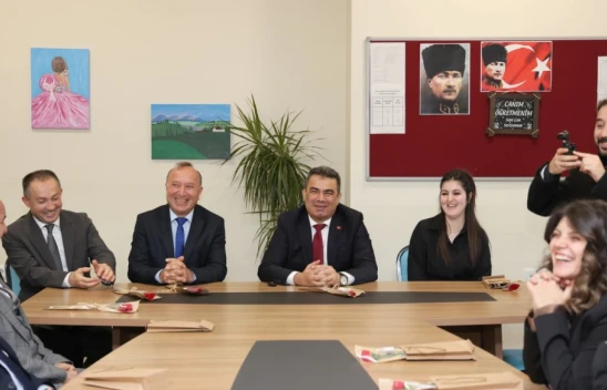 Gümüş'ten Vali Aydın Arslan Ortaokulu'na Ziyaret