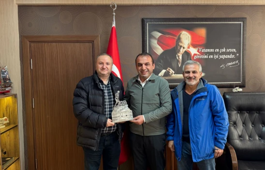 Hanönü Belediye Başkanı Metin Yamalı'ya Nezaket Ziyareti