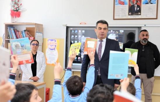 Hasan Gümüş, Okul Ziyaretlerine Devam Ediyor