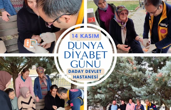 Hastanelerde Diyabet Günü Etkinliği Düzenlendi