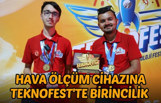 Hava Ölçüm Cihazına TEKNOFEST'te Birincilik