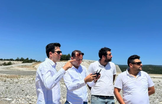 Hem Barajı Hem Kahin Tepe'yi İncelediler