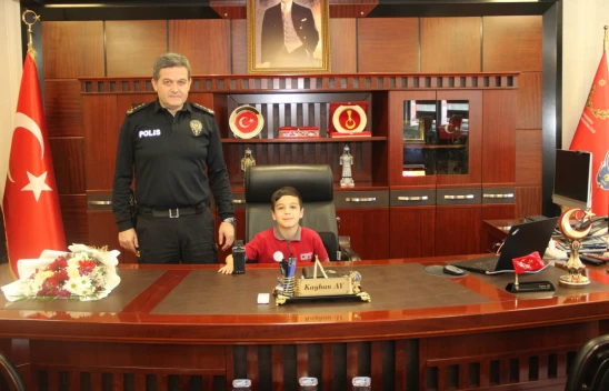 İl Emniyet Müdürü Kayhan Ay Misafirlerini Ağırladı
