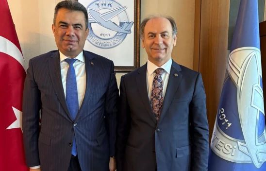 İl Milli Eğitim Müdürü Gümüş'ten, Rektör Er'e Ziyaret