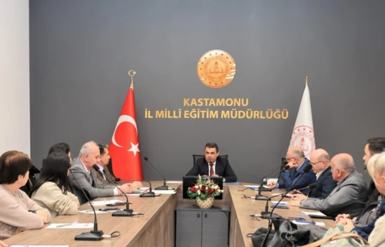 İl Milli Eğitim Müdürü Hasan Gümüş Toplantı Gerçekleştirdi