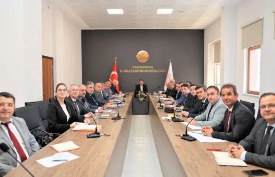 İlçe Milli Eğitim Müdürleri ile Toplantı