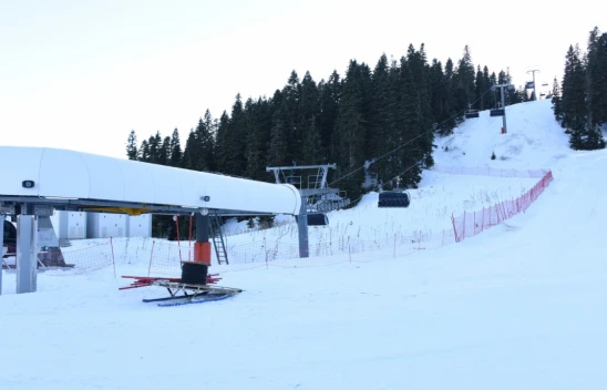 Ilgaz'da Kar Kalınlığı 17 Santimetre Oldu