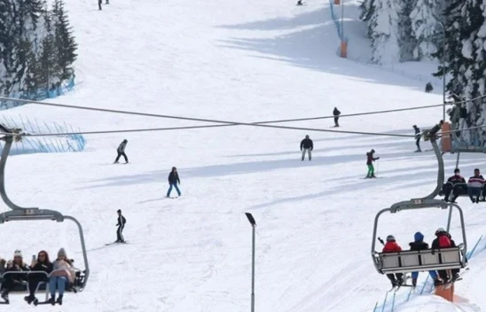 Ilgaz'da Kar Kalınlığı 35 Santimetre