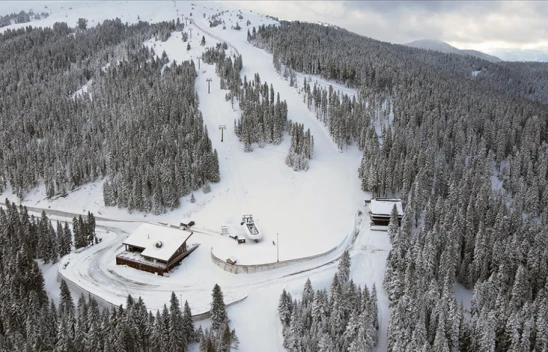 Ilgaz'da Kar Kalınlığı Yükseldi