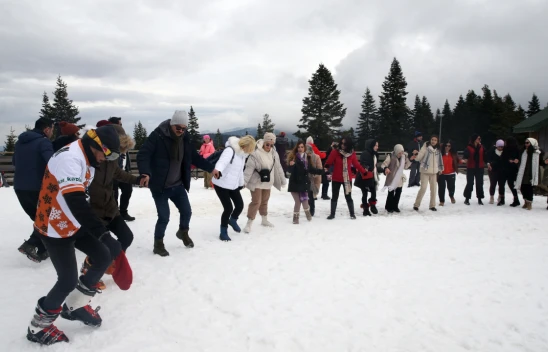 Ilgaz'da Tatil Yoğunluğu Yaşanıyor