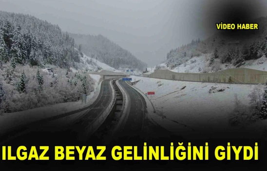 Ilgaz Dağı Beyaz Gelinliğini Giydi